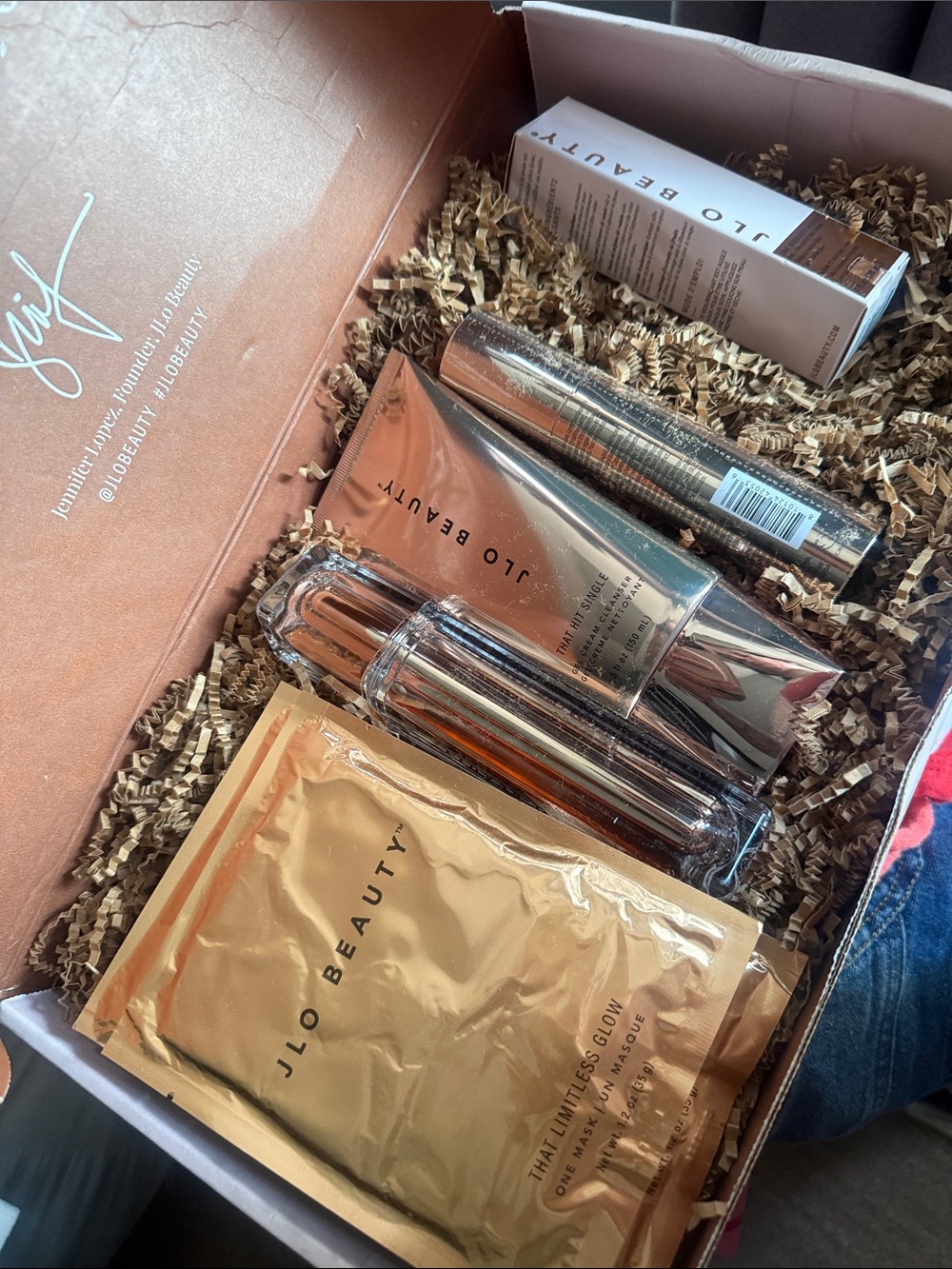 JLO Beauty Women's Skincare Set in Rose Gold